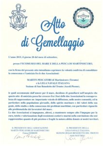 Atto di gemellaggio